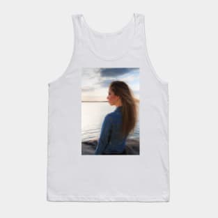 Evening by the Sea Tank Top